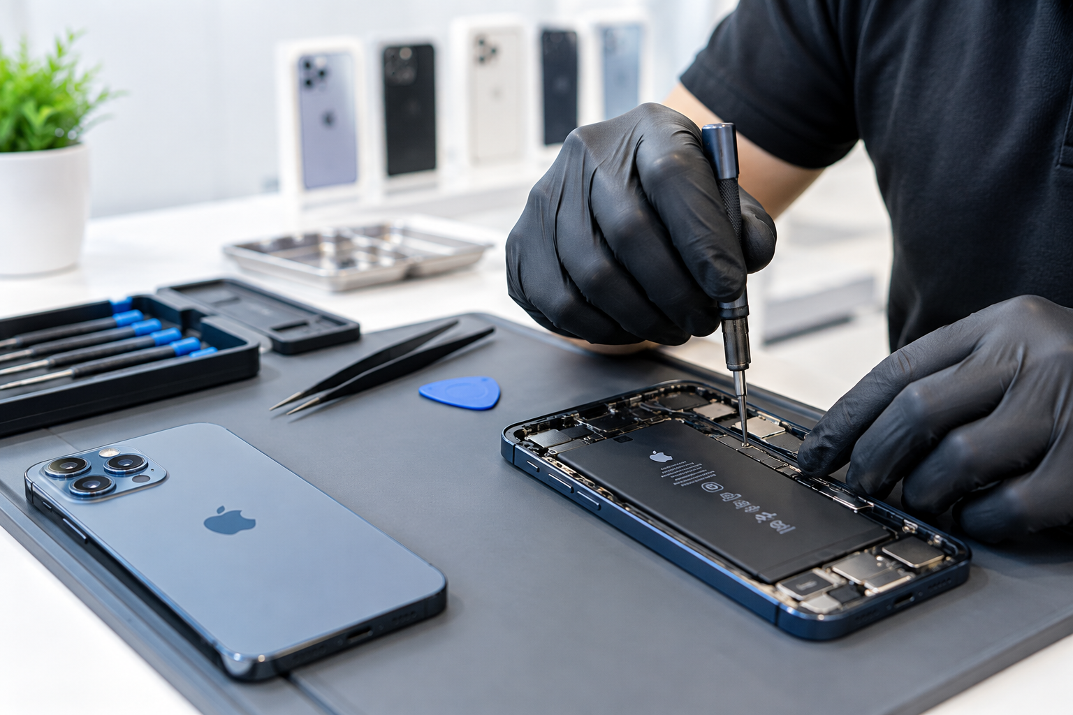 Professional iPhone repair service in Al Barsha Dubai