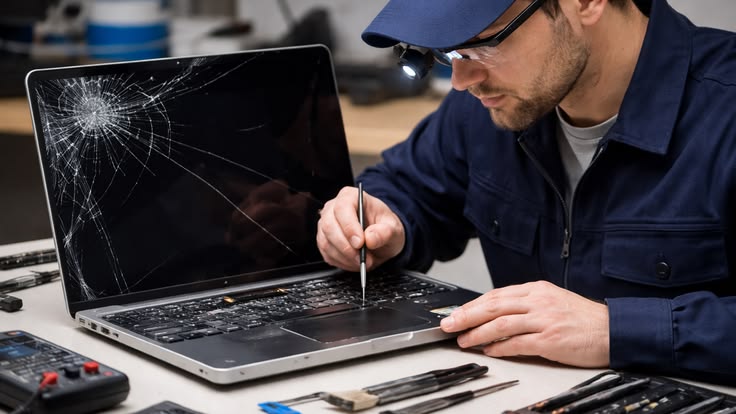 Laptop Repair in Dubai Motor City for hardware and software issues