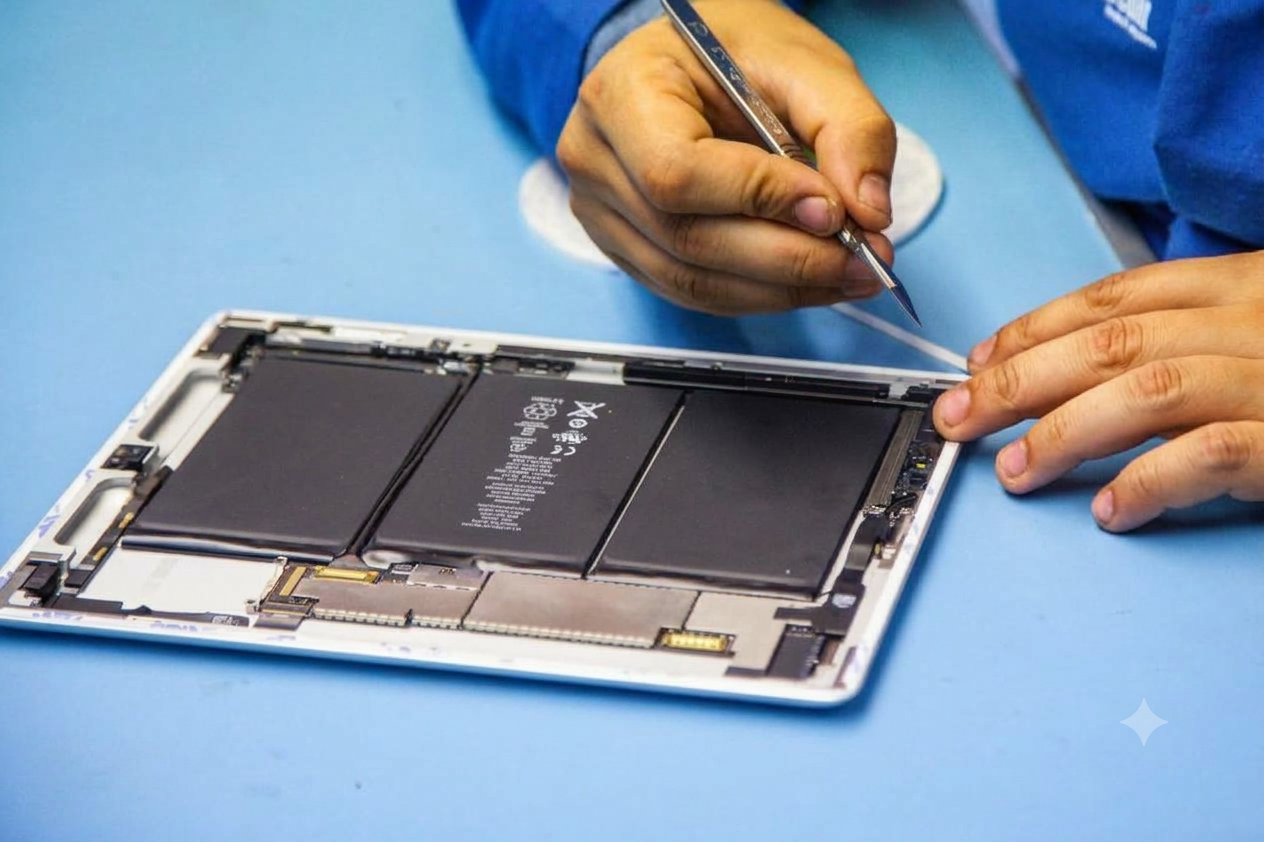 iPad repair service in Al Barsha Dubai for screen, battery and charging issues